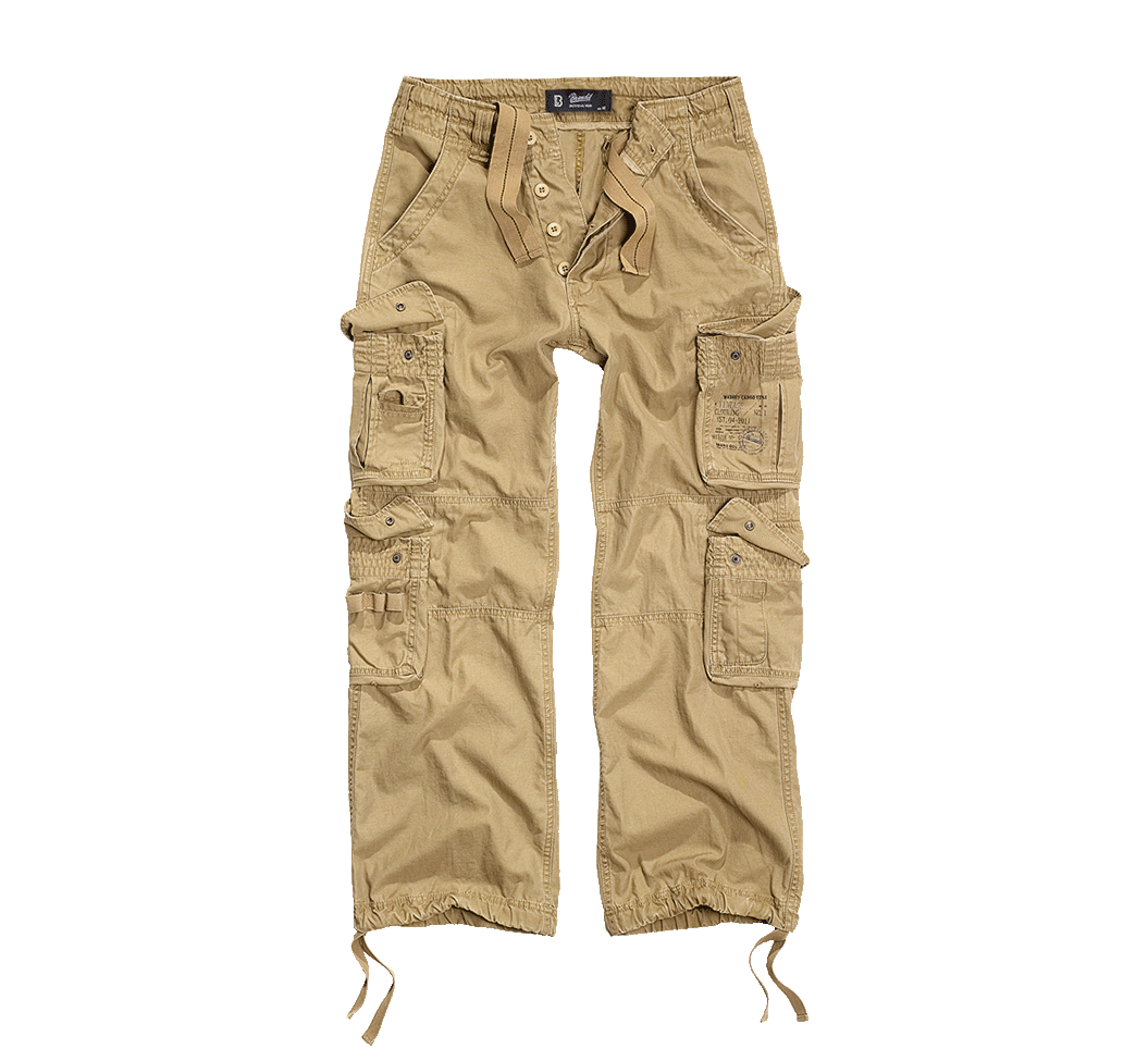 Brandit Feldhose Pure Vintage – Cargohose 100% Baumwolle