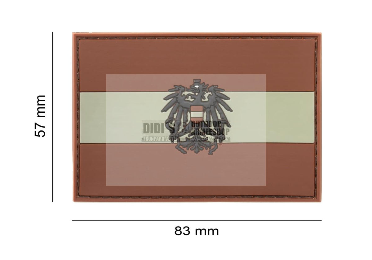 Austria Patch m. Adler - Div. Farben