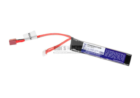Lipo 11.1V 1100mAh 20C Stock Tube Type T-Plug