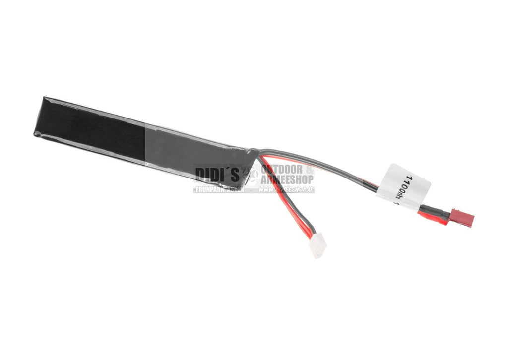 Lipo 11.1V 1100mAh 20C Stock Tube Type T-Plug