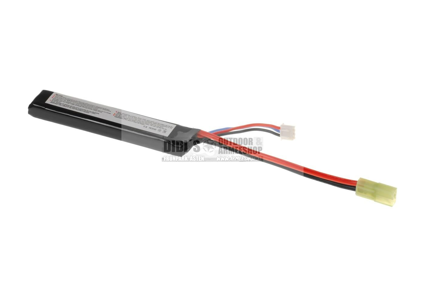 Lipo 7.4V 1100mAh 20C Stock Tube Type