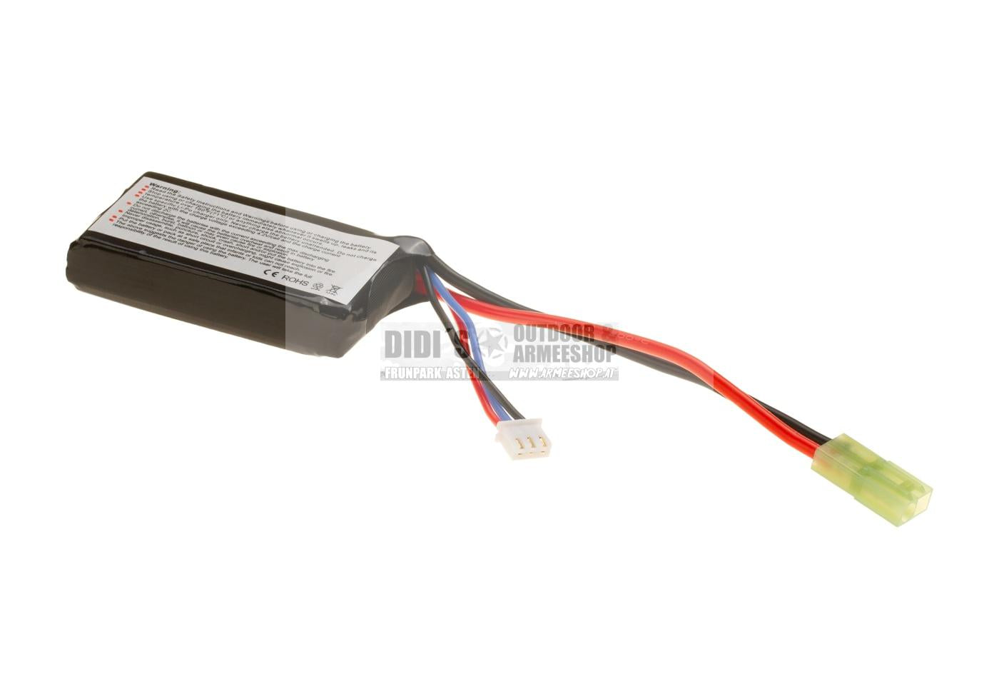 VB Power LiPo 7,4 V 1500 mAh 20C Mini Tamiya – Airsoft Akku