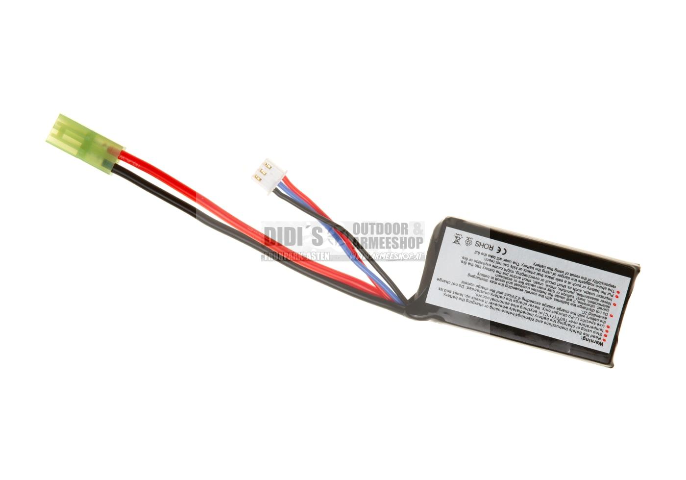 Lipo 7.4V 1500mAh 20C Mini Type