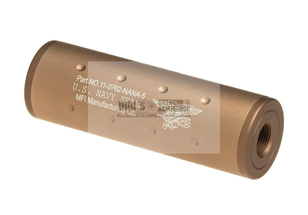 U.S. 107mm Navy Seals Silencer CW/CCW Div.Farben