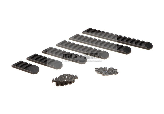 Rail Set 6-pack for Keymod & M-LOK