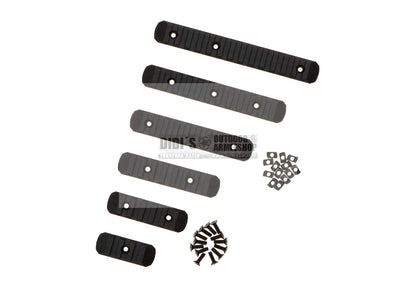 Rail Set 6-pack for Keymod & M-LOK
