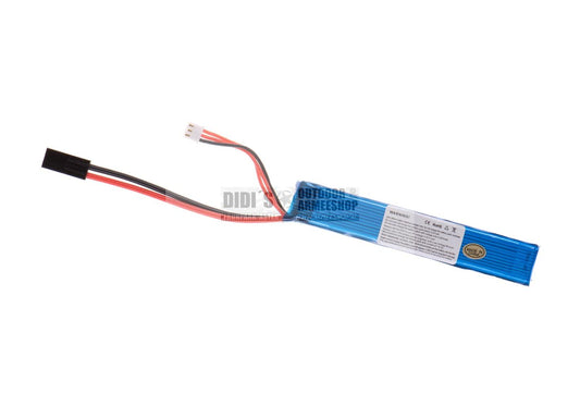 Lipo 7.4V 1300mAh 25C Stock Tube Type
