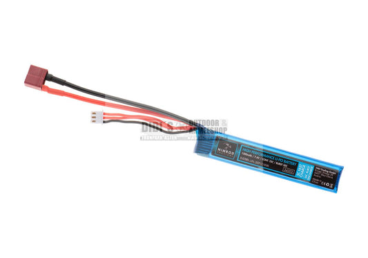 Lipo 7.4V 1300mAh 25C Buffer Tube Type T-Plug