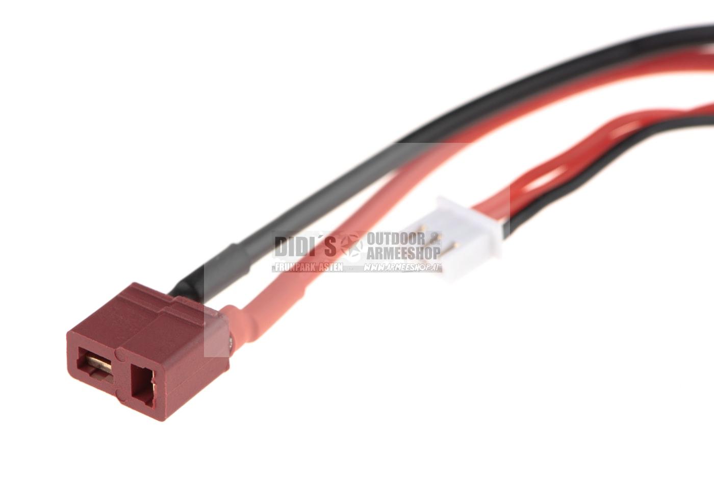 Lipo 7.4V 1300mAh 25C Buffer Tube Type T-Plug