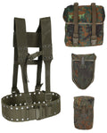 BW Koppeltragesystem, flecktarn, 5-teilig, gebr.