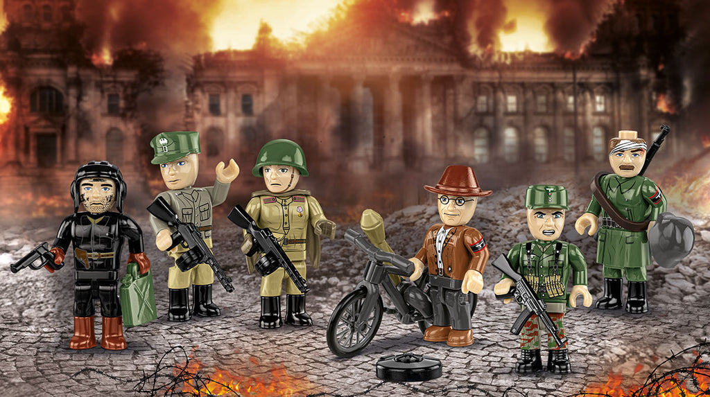 Cobi HISTORICAL COLLECTION WWII - Figures & Accessories - Battle of Berlin 1945