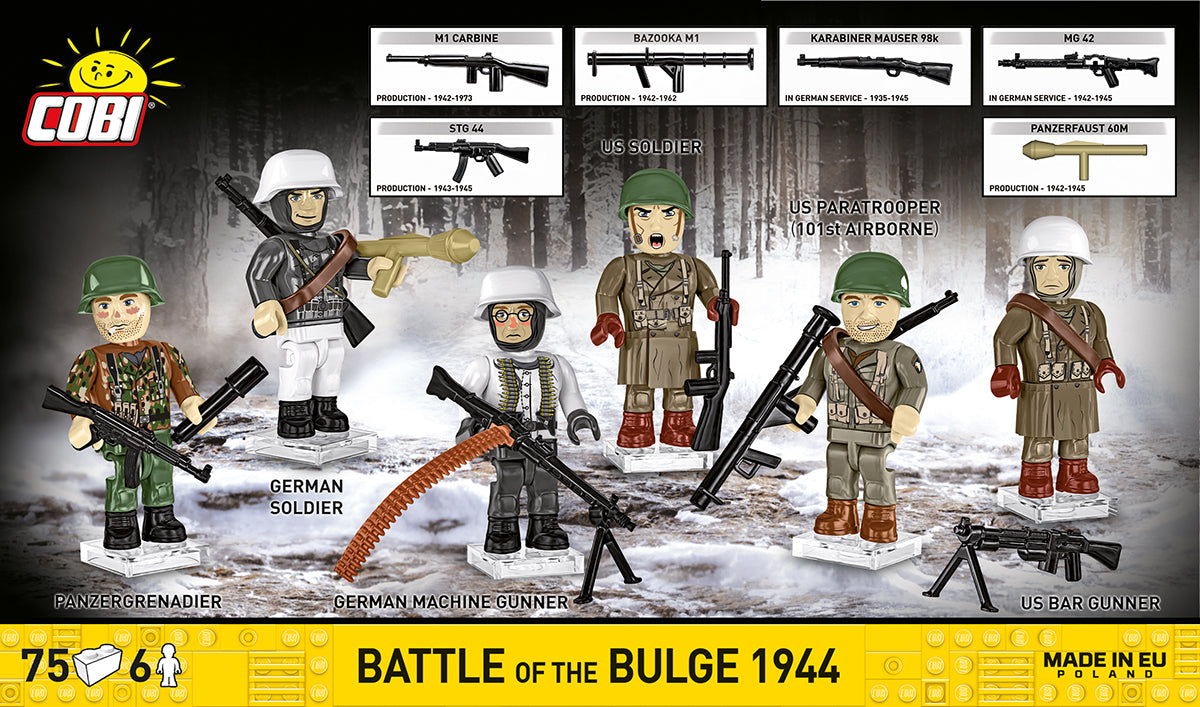 Cobi HISTORICAL COLLECTION WWII - Battle of the Bulge