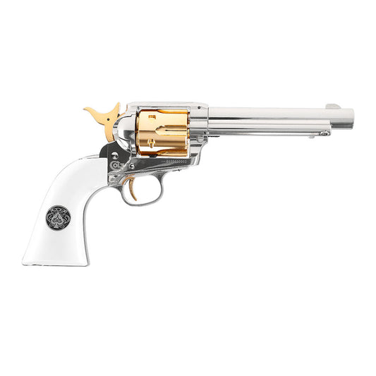 Colt SAA Smoke Wagon 4,5 mm (.177) BB, CO₂, < 3,0 J, Nickel-Finish