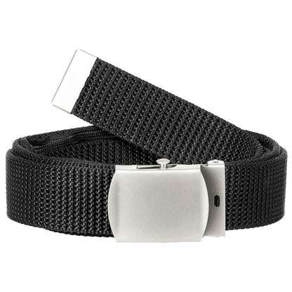 Gürtel, mit Geldfach, schwarz, ca. 3,2 cm