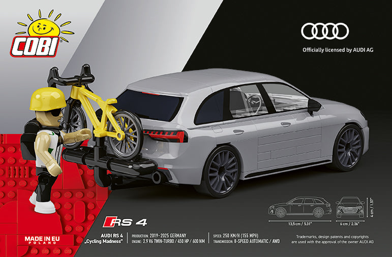 Cobi ACTION TOWN - Audi RS 4 "Polizei"