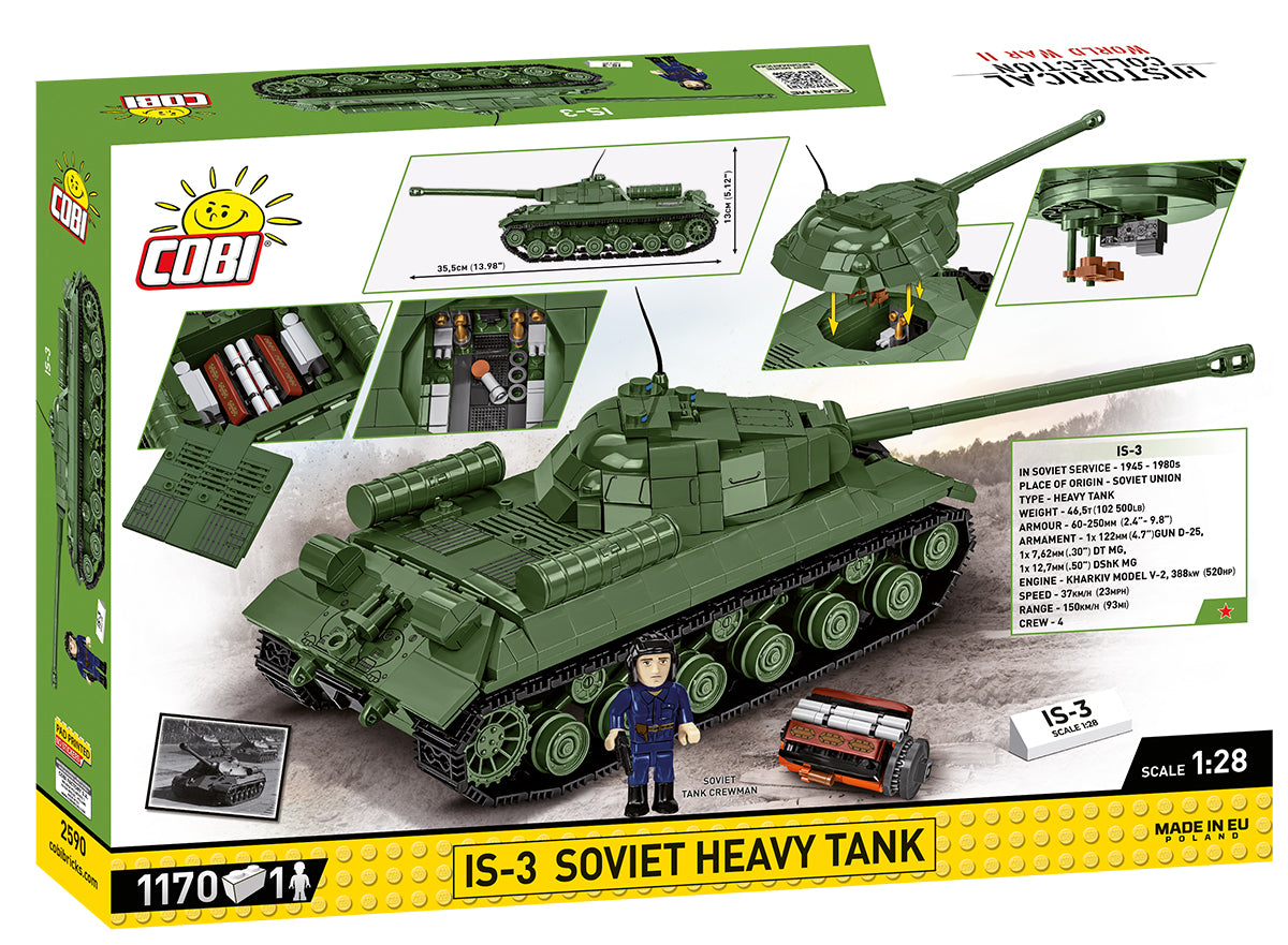 Cobi HISTORICAL COLLECTION WWII - Is-3 Soviet Heavy Tank