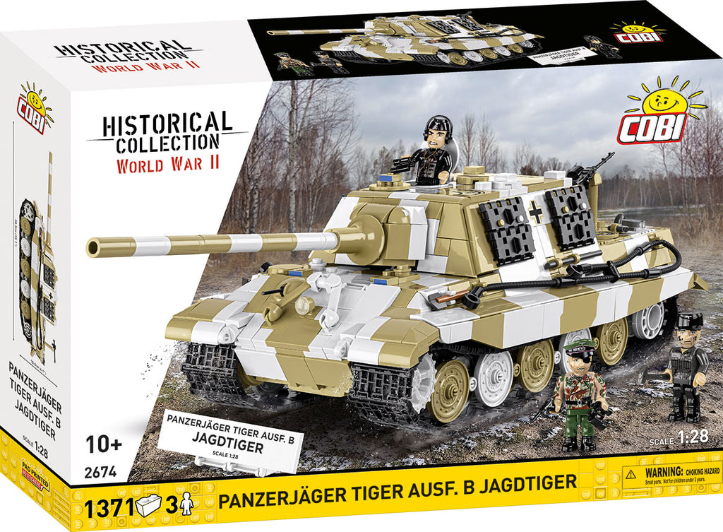 Cobi HISTORICAL COLLECTION WWII - Panzerjäger Tiger Ausf. B Jagdtiger