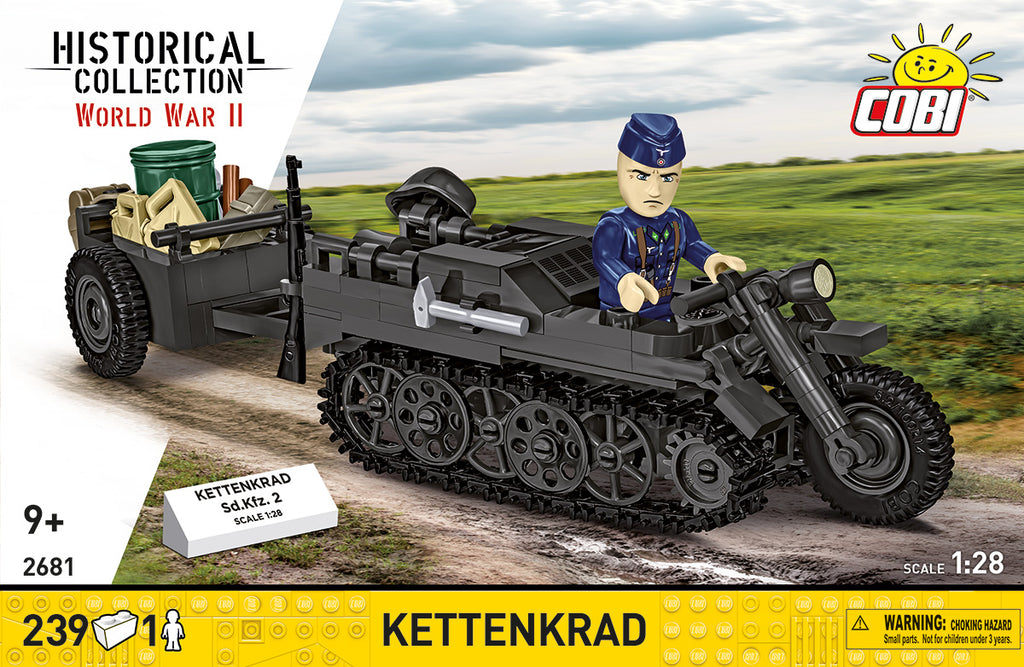 Cobi HISTORICAL COLLECTION WWII - Kettenkrad