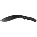 Machete, "Kukri", schwarz, mit Nylonscheide