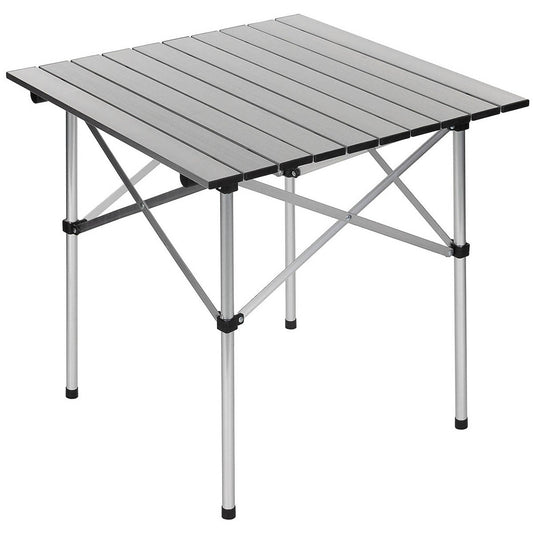 Camping-Rolltisch, Alu, Gestell klappbar