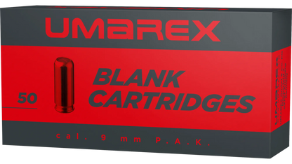 Umarex Platzpatronen 9 mm P.A.K., 50 St.