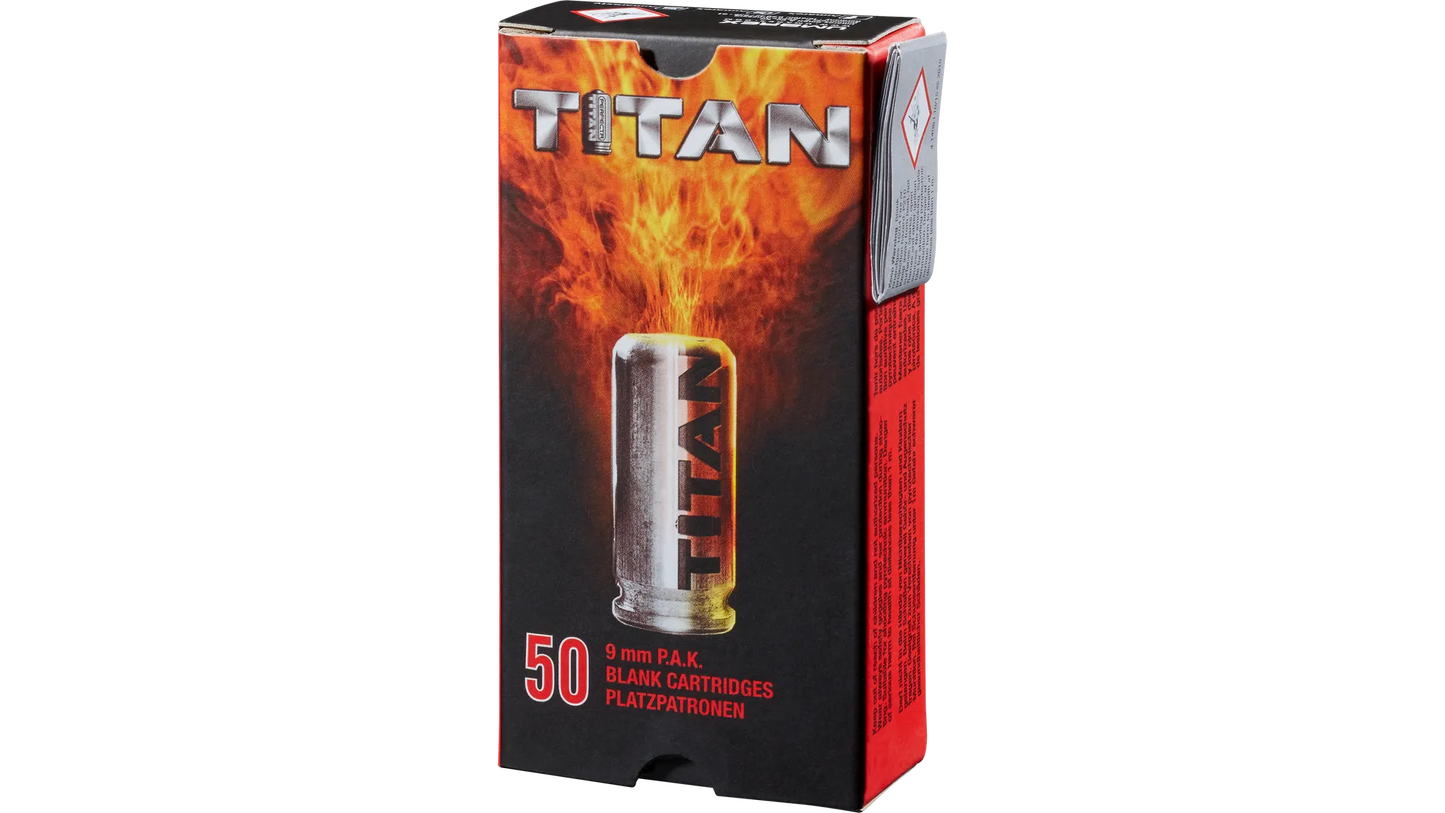 Perfecta Titan Platzpatronen 9 mm P.A.K., 50 St.