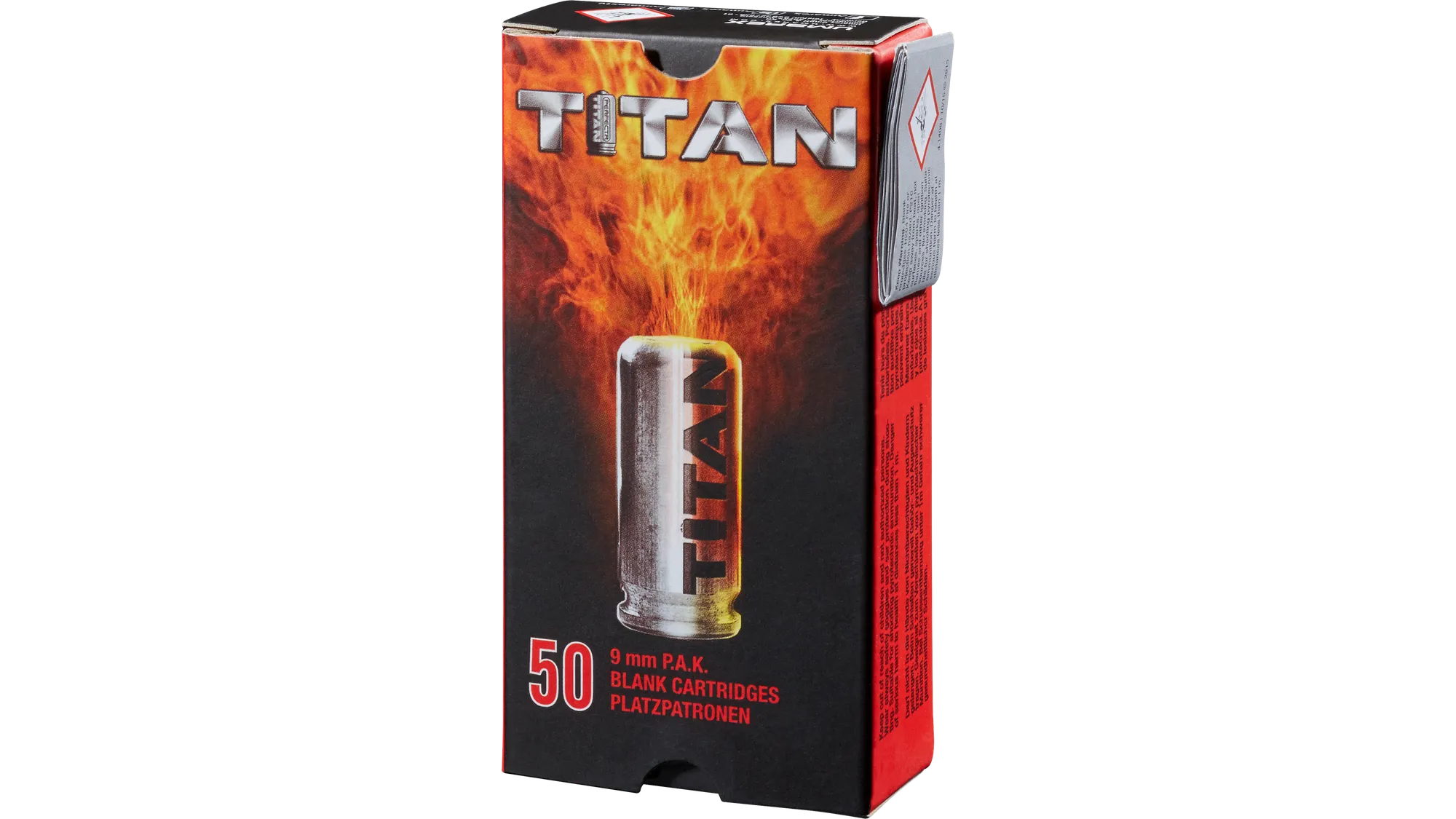 Perfecta Titan Platzpatronen 9 mm P.A.K., 50 St.