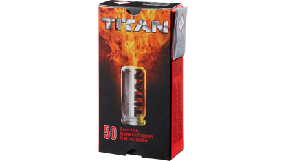 Perfecta Titan Platzpatronen 9 mm P.A.K., 50 St.