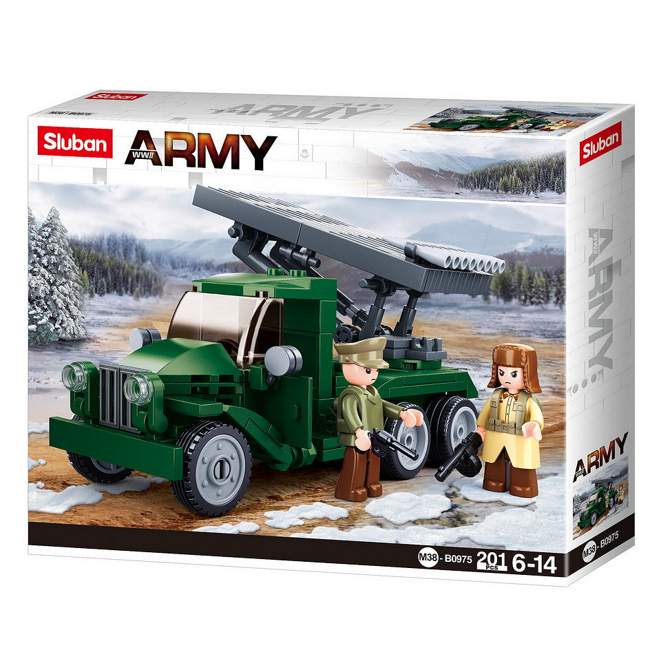 Sluban (Battle of Budapest)Rus.missile guns M38-B0975 #16149