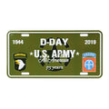 Nummernschild D-Day U.S. Army
