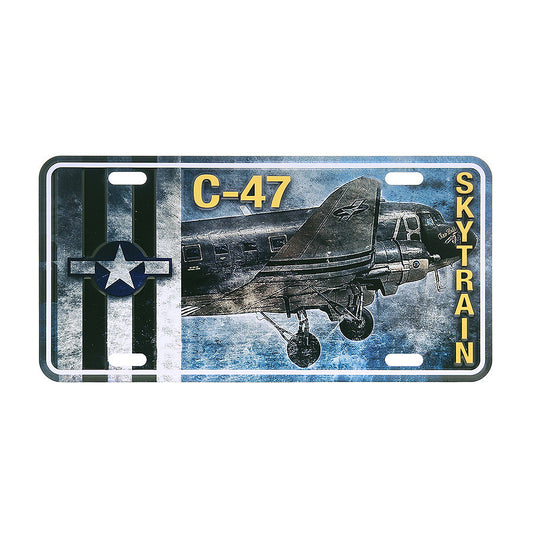 Nummernschild Metal C-47 Skytrain