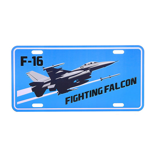 Nummernschild F-16 Fighting Falcon