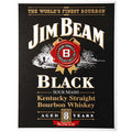 Metallplatte groß 6. Jim Beam schwarz