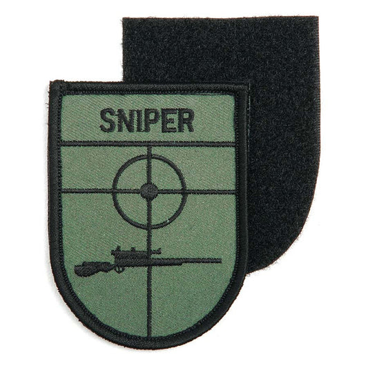 Emblem Stoff Sniper mit Klettband
