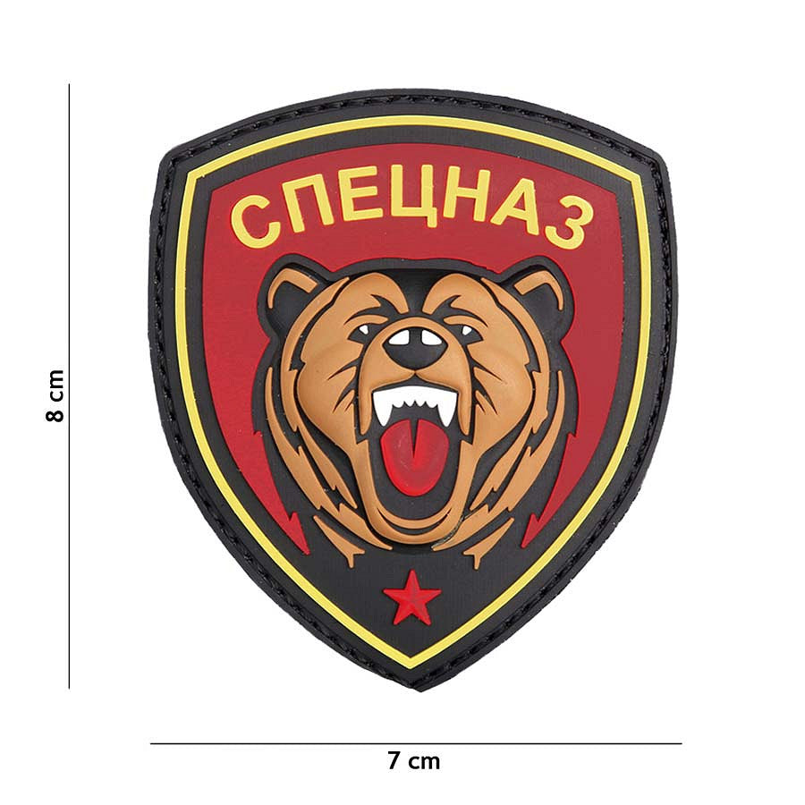 Spetsnaz Bär Rubber Patch div.Farben