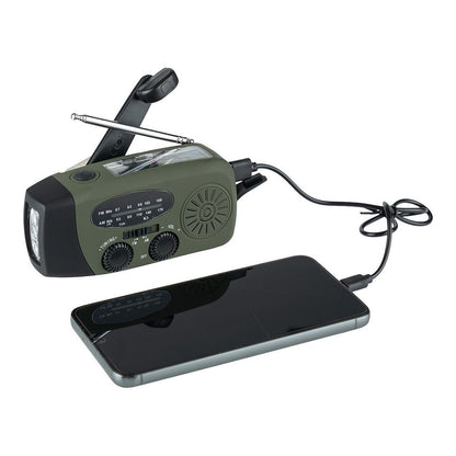 Fosco Notfall-Kurbelradio