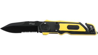 Walther Emergency Rescue Messer Gelb