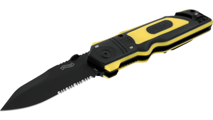 Walther Emergency Rescue Messer Gelb