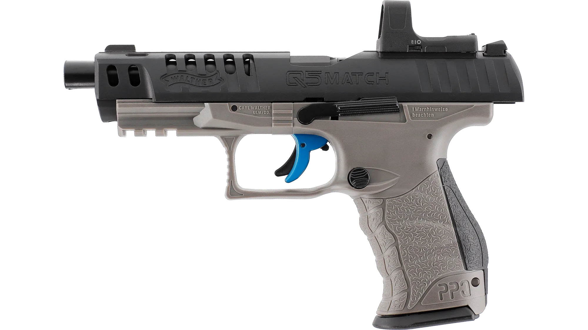 Walther Q5 Match Combo 5" Set Kal.4,5mm CO2