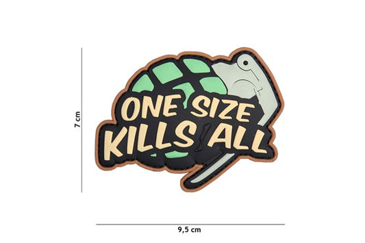 3D PVC One size kills all