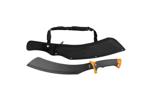 Machete, "Samurai", schwarz, mit Nylonscheide