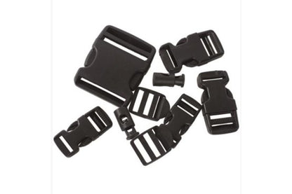 BUCKLE SET 9-TLG.SCHWARZ / OLIV