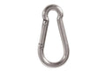KARABINERHAKEN S/STEEL 80MM