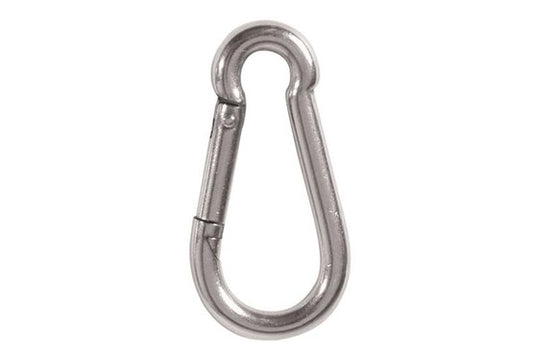 KARABINERHAKEN S/STEEL 80MM
