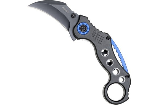 Taschenmesser KARAMBIT BLUE/RED CIRCLE SMALL
