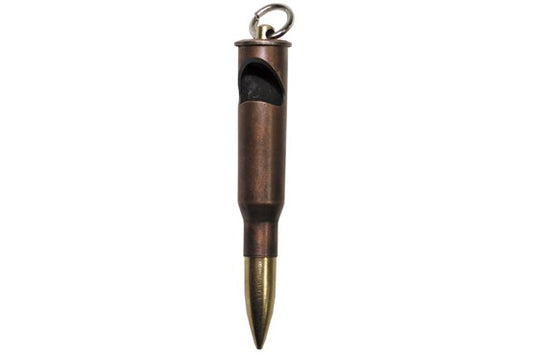 Anhänger-Patrone, "Mosin", Messing, mit Flaschenöffner