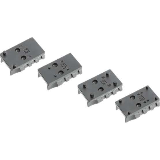 Adapterplatten für PDP T4E Set mit 4 Platten
