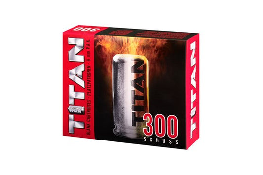 Perfecta Titan Platzpatronen 9 mm P.A.K., 300 St.
