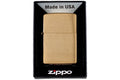 Zippo Benzin-Sturmfeuerzeug Chrom Gebürstet – Original Div.Farben