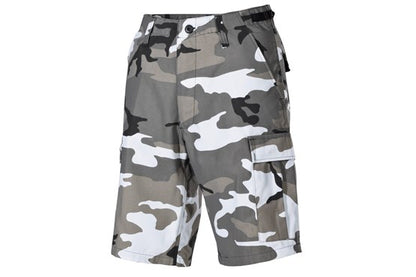 Bermuda US "Glatt" - Camouflage Div. Farben